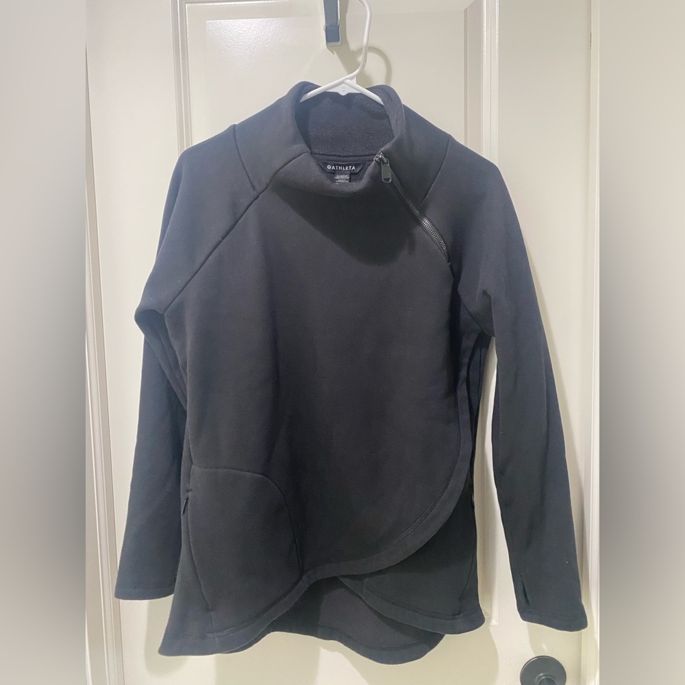 Athleta Black Cozy Karma sweatshirt